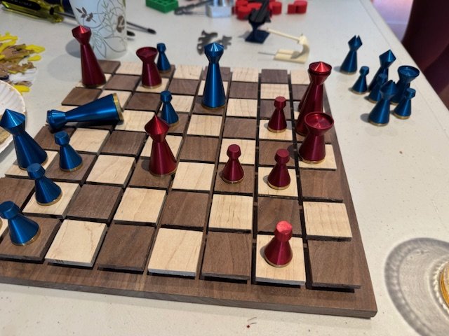 The set in play