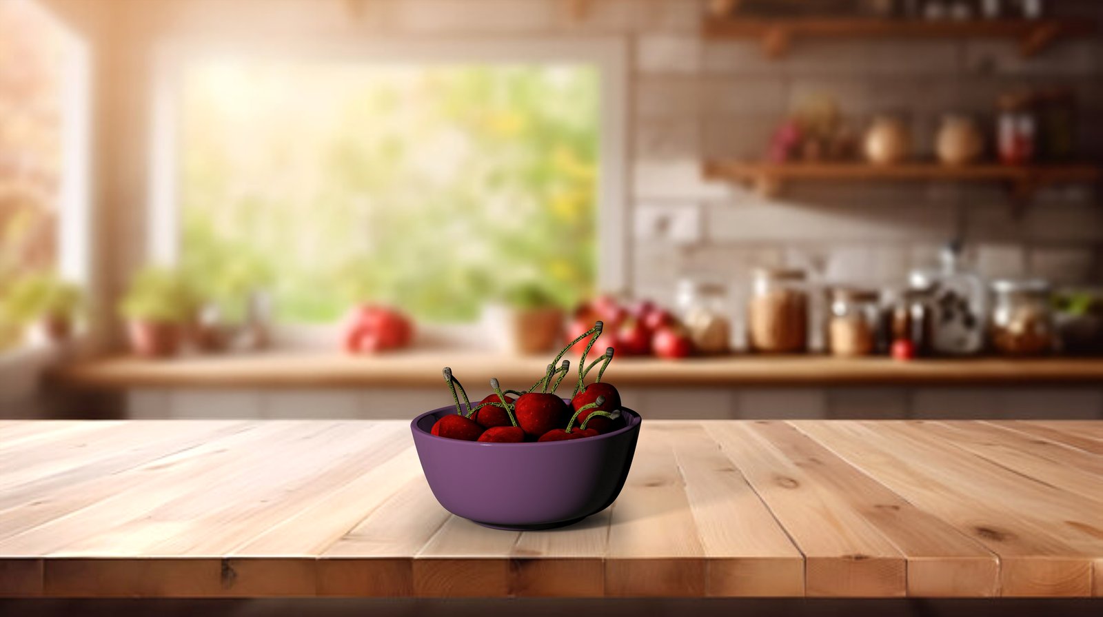 Surface-Modeled Cherries