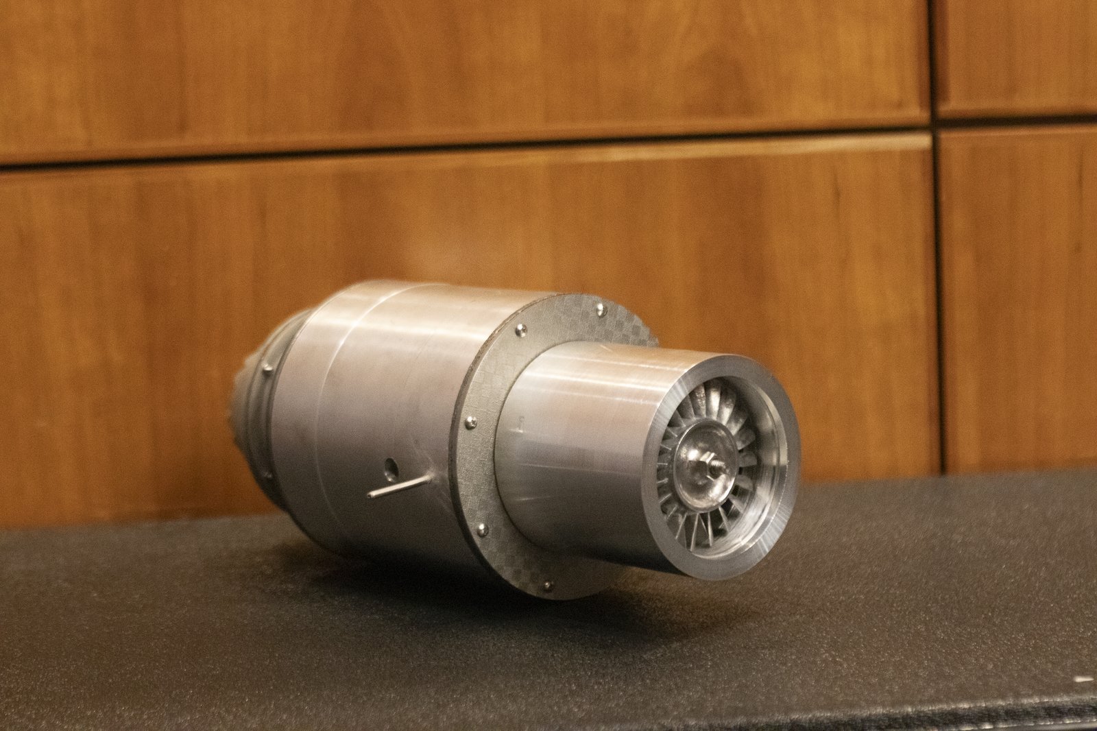 Full engine — compressor inlet to nozzle